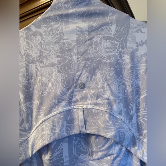 Lululemon Luon Define Jacket Eternal White Wave sz 10 - Picture 6 of 8
